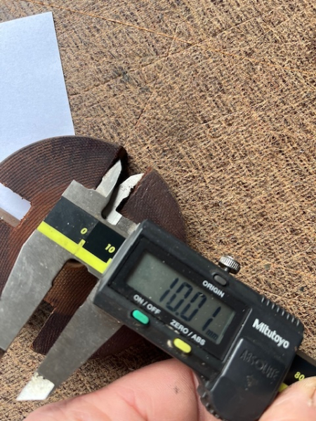 1x Mitnehmerscheibe für Einspritzpumpe aus Pertinax T174 Famulus ITM533 aus original DDR Bestand